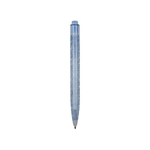 Ручка шариковая из переработаных PET бутылок, голубой
