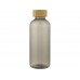Бутылка для воды Ziggs из переработанной пластмассы объемом 950 мл - темно-серый