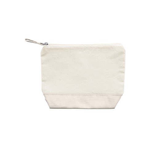 Косметичка DOEL из хлопка плотностью 280 г/м2, бежевый