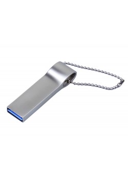 USB 2.0-флешка на 512 Мбайт с мини чипом, компактный дизайн, боковое отверстие для цепочки