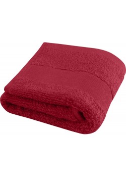 Хлопковое полотенце для ванной Sophia 30x50 см плотностью 450 г/м², красный