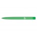 Ручка пластиковая шариковая трехгранная Trinity K transparent Gum soft-touch с чипом передачи информации NFC, зеленое яблоко