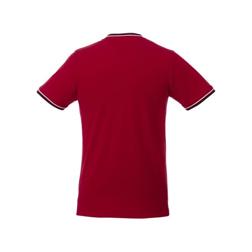 Мужская футболка Elbert с коротким рукавом, красный/темно-синий/белый