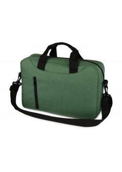 Сумка для ноутбука Wing с вертикальным наружным карманом, зеленое яблоко