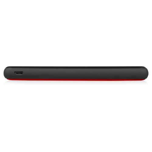 Портативное зарядное устройство Shell Pro, 10000 mAh, красный/черный