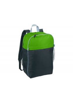 Рюкзак Popin Top Color для ноутбука 15,6, черный/зеленый