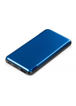 Внешний аккумулятор Forge, Evolt, металл, 10000mah, синий