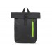 Рюкзак-мешок Hisack, черный/зеленое яблоко
