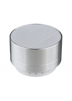 Цилиндрический динамик Bluetooth®, серебристый