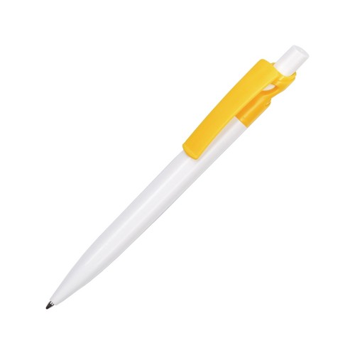 Шариковая ручка Maxx White, белый/желтый