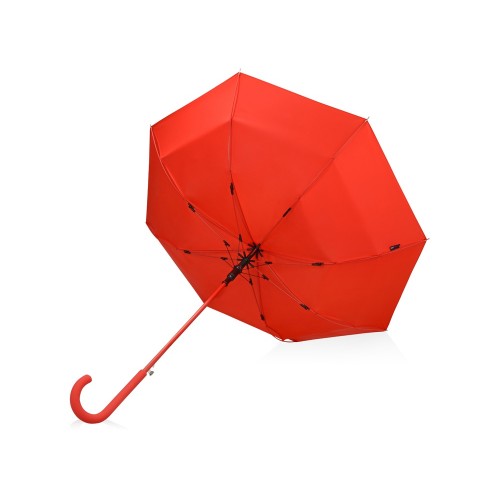 Зонт-трость Color полуавтомат, красный