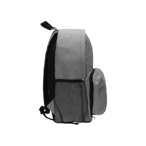 Рюкзак из переработанного пластика Extend 2-в-1 с поясной сумкой, серый