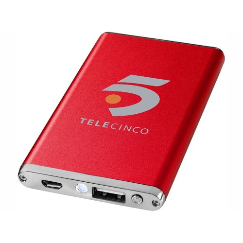 Портативное зарядное устройство Taylor 2200 мА/ч, красный