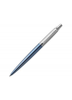 Ручка шариковая Parker Jotter Core Waterloo Blue CT, голубой