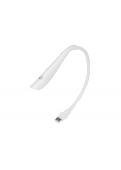 Портативная USB LED лампа Bend, белый