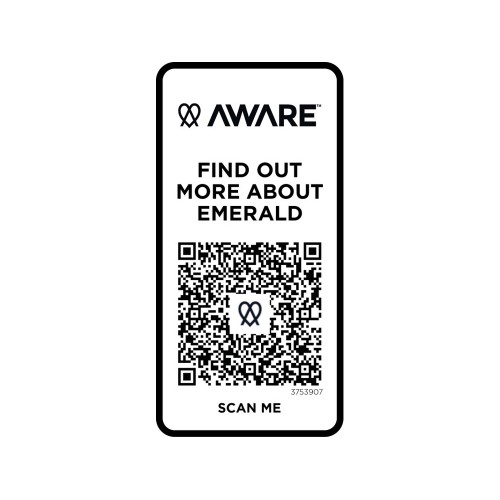 Emerald поло унисекс с коротким рукавом из переработанных материалов Aware™. - Бежевый