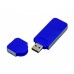 USB-флешка на 4 Гб в стиле I-phone, прямоугольнй формы, синий