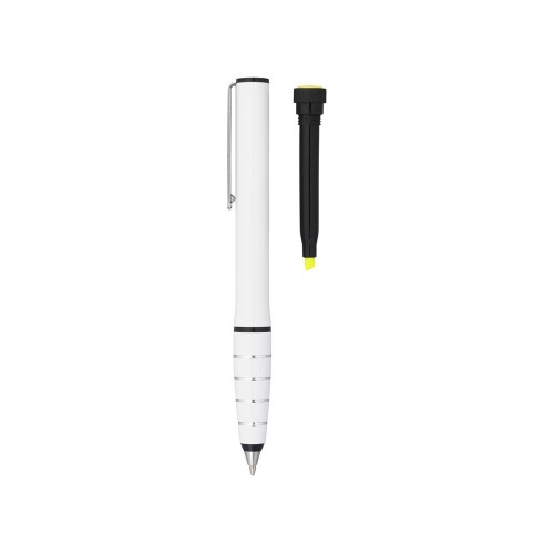 Ручка шариковая с маркером Jura, белый