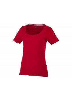 Женская футболка с короткими рукавами Bosey, темно-красный