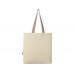 Эко-сумка Rainbow объемом 5л из переработанного хлопка плотностью 180 г/м², натуральный