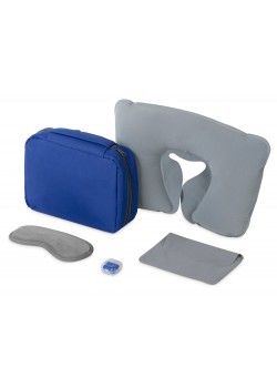 Набор для путешествий Comfy Flight, синий