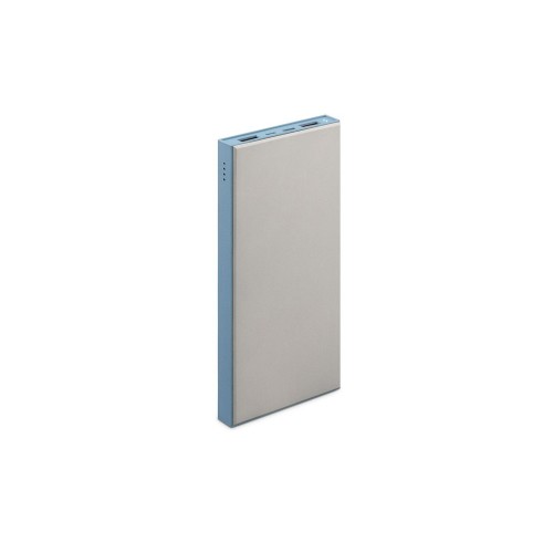 Внешний аккумулятор Rombica NEO ARIA Azure, 10000мАч, Soft-touch, PD, QCharge, Type-C, голубой