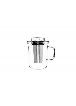 Кружка с заварочным фильтром Me Cup 400 мл, черный