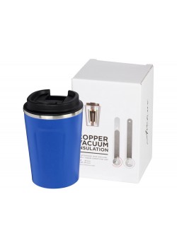 Герметичная медная вакуумная термокружка Thor объемом 360 мл, cиний