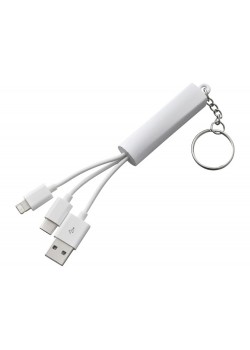 Зарядный кабель 3 в 1, белый