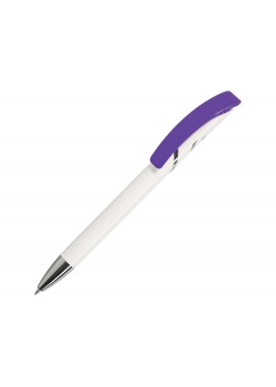Шариковая ручка Starco White,  белый/фиолетовый