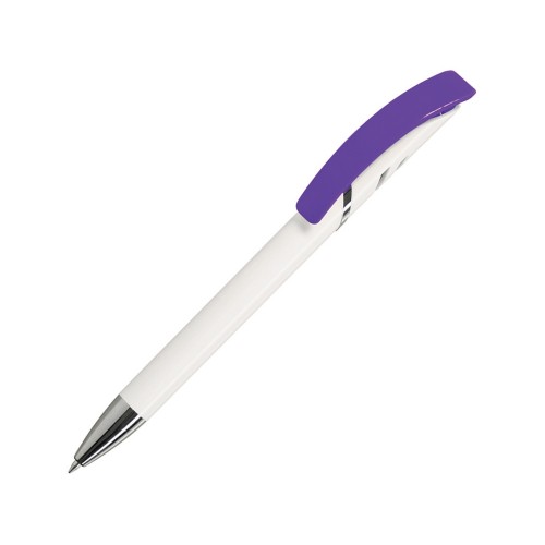 Шариковая ручка Starco White, белый/фиолетовый