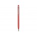 Ручка-стилус металлическая шариковая Jucy, красный