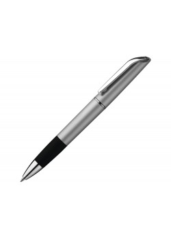 Шариковая ручка из пластика Quantum М, серебристый
