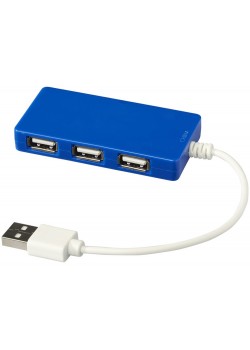 ЮСБ хаб Brick, ярко-синий