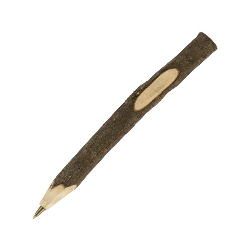 Ручка шариковая из натурального дерева Кипарис, коричневый