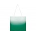 Эко-сумка Rio с плавным переходом цветов, зеленый