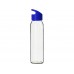 Стеклянная бутылка  Fial, 500 мл, синий