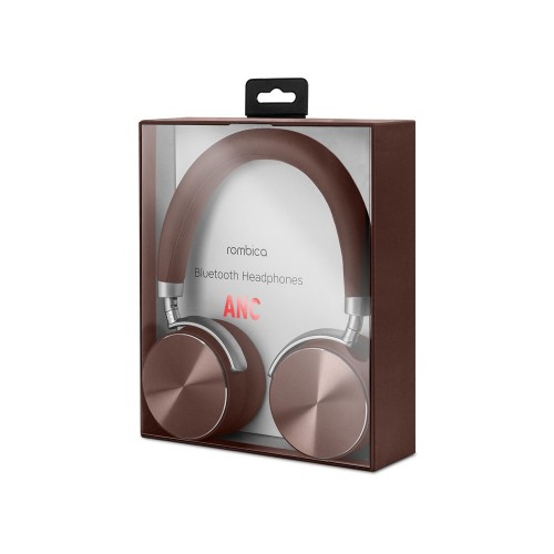 Беспроводные наушники Rombica mysound BH-13 Brown ANC, коричневый