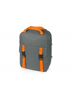 Рюкзак Lock, серый/оранжевый