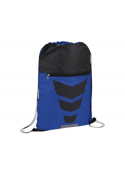 Рюкзак на шнурке Courtside, ярко-синий/черный