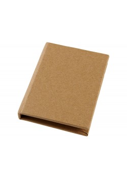 Небольшой комбинированный блокнот, крафт