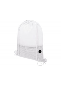 Сетчастый рюкзак со шнурком Oriole, белый