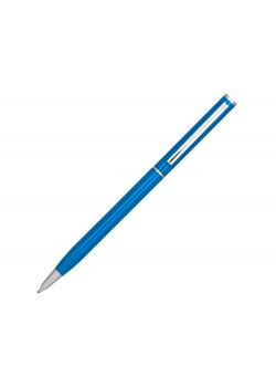 Ручка металлическая шариковая Slim, синий