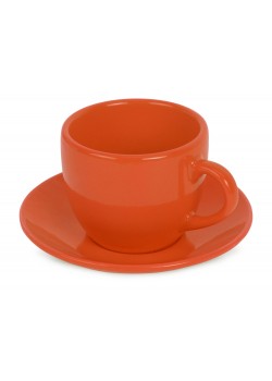Чайная пара Melissa керамическая, оранжевый (Р)