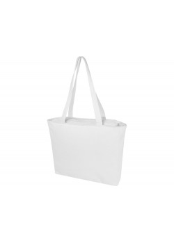 Weekender эко-сумка из переработанного материала Aware™ плотностью 500 г/м² - Белый