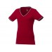 Женская футболка Elbert с коротким рукавом, красный/темно-синий/белый