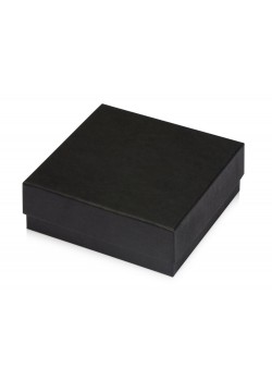 Подарочная коробка с эфалином Obsidian M 160х150х60, черный