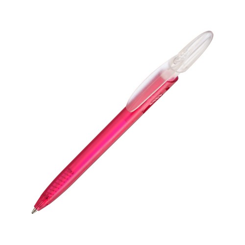 Шариковая ручка Rico Bright, розовый/прозрачный