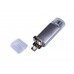 USB-флешка на 16 Гб c двумя дополнительными разъемами MicroUSB и TypeC, серебро