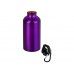 Бутылка Hip S с карабином 400мл, пурпурный